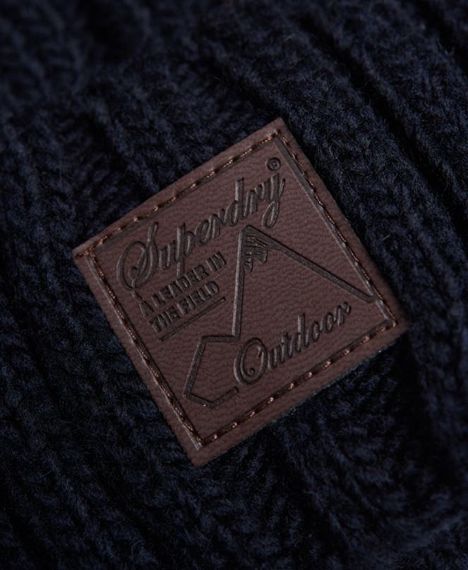 Superdry аксесоари N00H1809 военноморски флот мъже траулер кабелна шапка