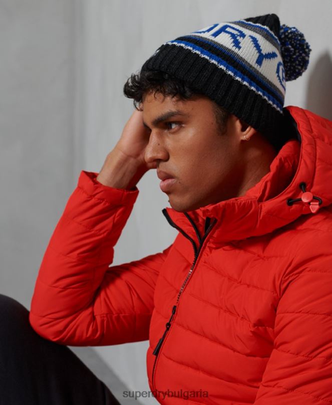 Superdry аксесоари N00H1839 черен мъже шапка с лого