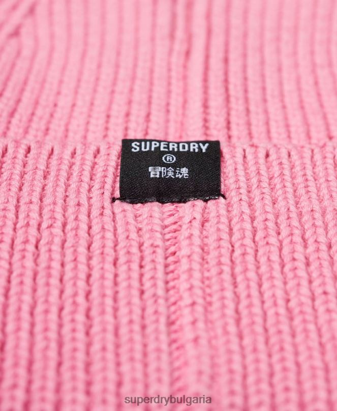 Superdry аксесоари N00H6406 розово мъже кодова шапка