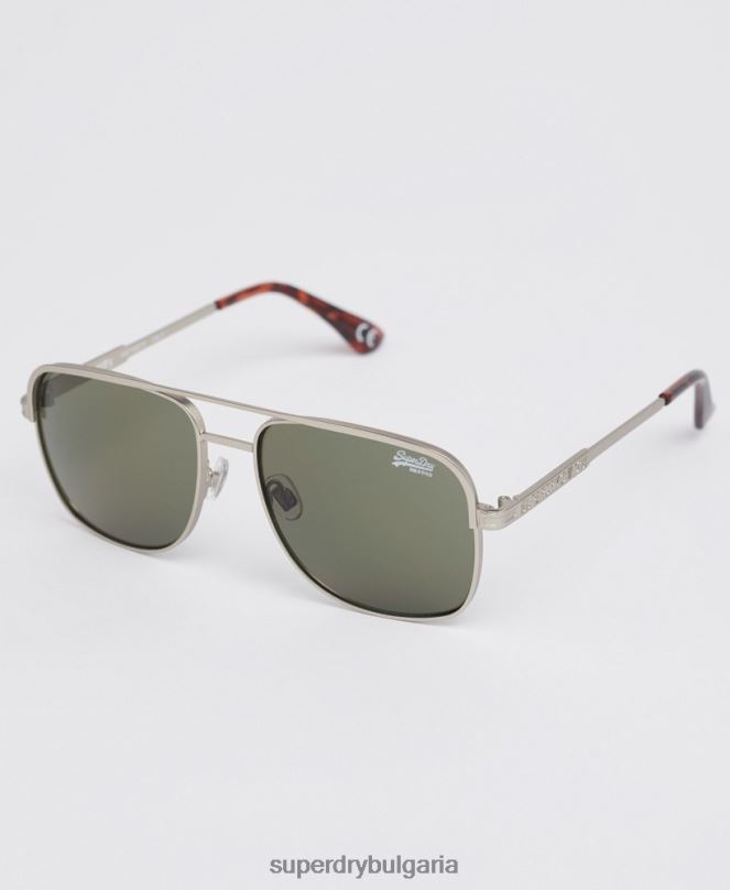 Superdry аксесоари N00H1752 сребро мъже слънчеви очила harrison