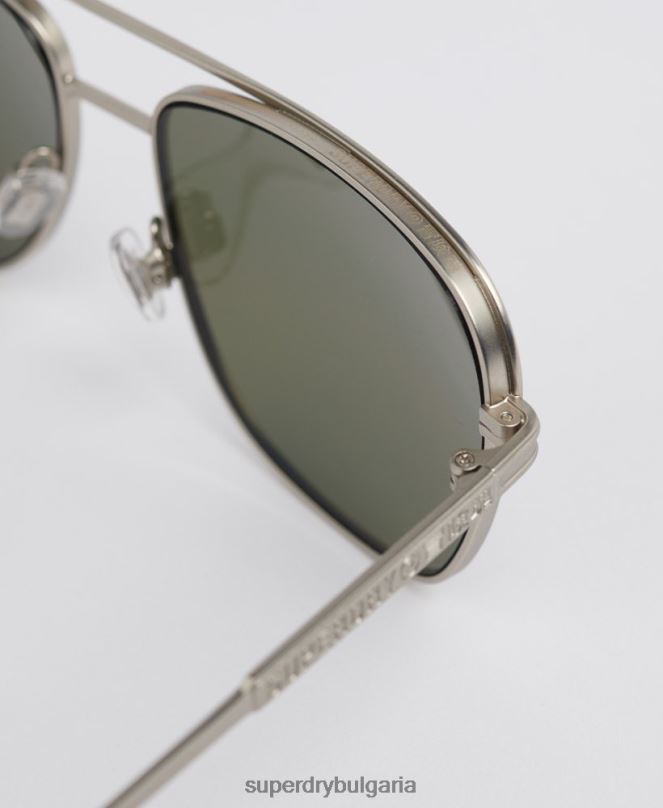 Superdry аксесоари N00H1752 сребро мъже слънчеви очила harrison