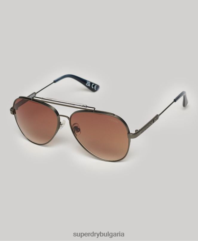 Superdry аксесоари N00H58 кафяво мъже sdr estrada слънчеви очила