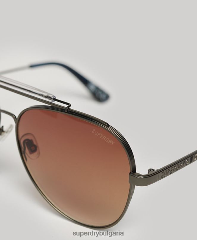 Superdry аксесоари N00H58 кафяво мъже sdr estrada слънчеви очила