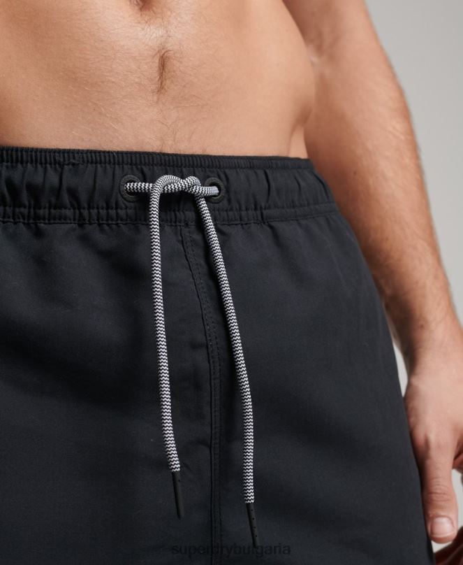 Superdry облекло N00H420 черен мъже три серии бански шорти