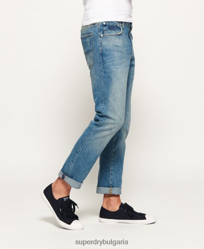 Superdry облекло N00H1234 дънки мъже Даман прави дънки