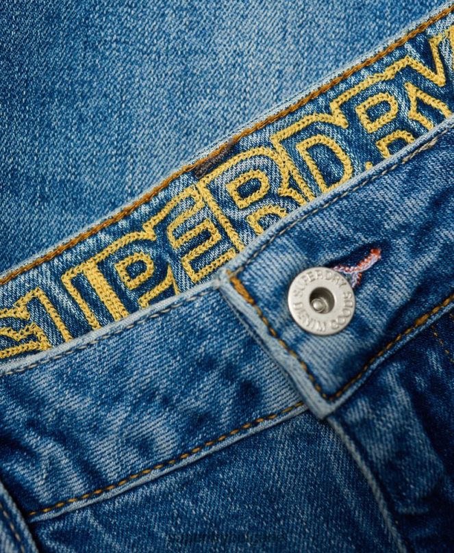 Superdry облекло N00H1234 дънки мъже Даман прави дънки