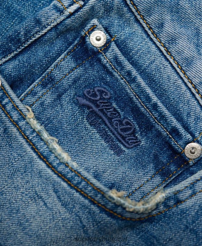 Superdry облекло N00H1234 дънки мъже Даман прави дънки