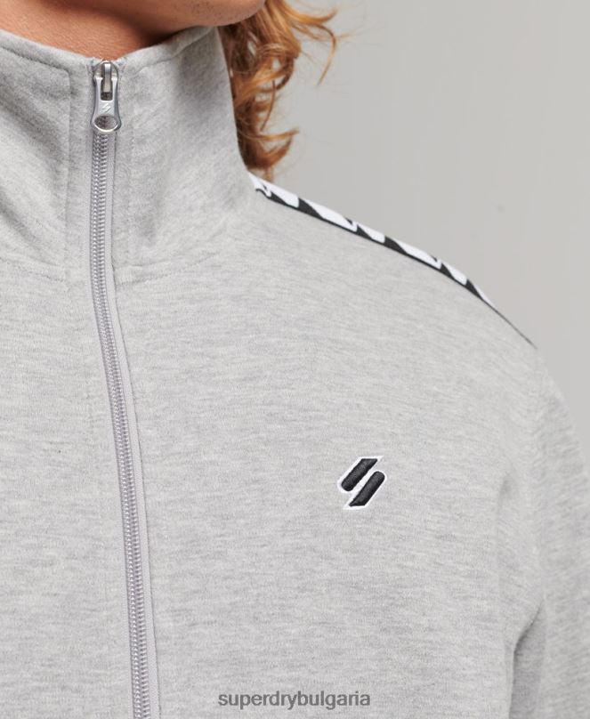 Superdry облекло N00H5016 сиво мъже горна част на лентата