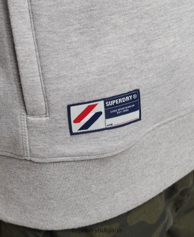 Superdry облекло N00H5016 сиво мъже горна част на лентата