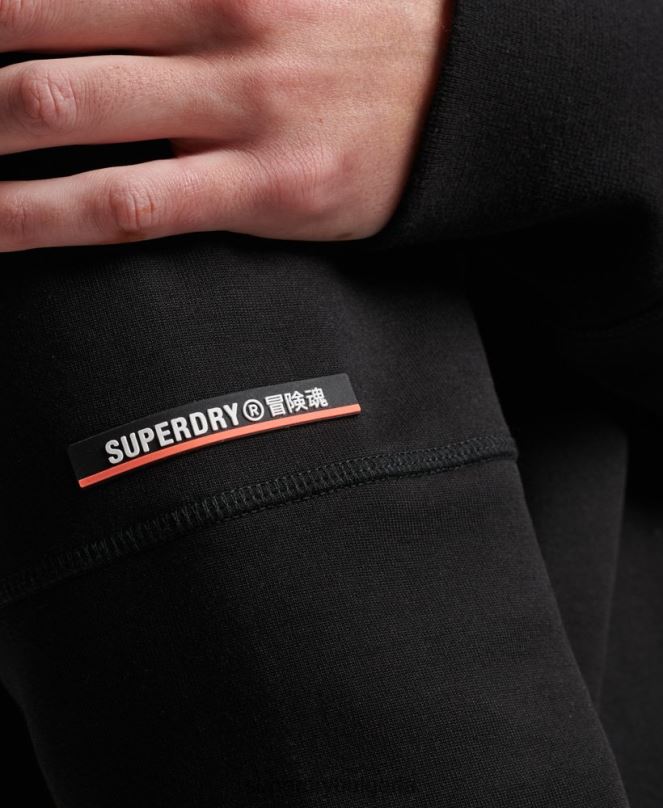 Superdry облекло N00H504 черен мъже суитшърт на технически екип