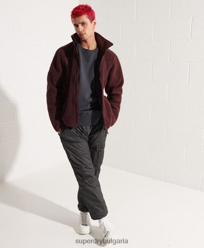 Superdry облекло N00H5057 черен мъже експедиционен графичен суичър на екипажа