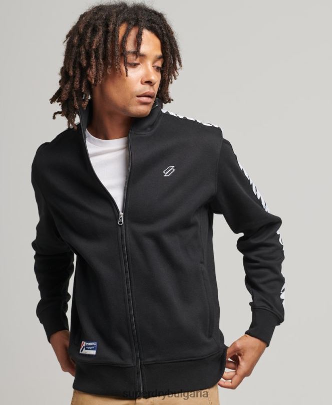 Superdry облекло N00H518 черен мъже горна част на лентата