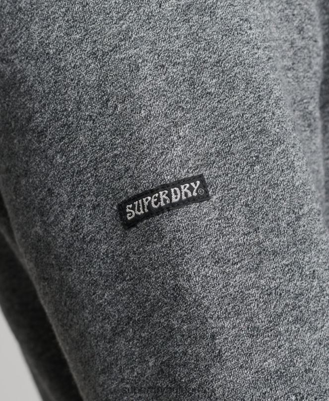 Superdry облекло N00H5189 тъмно сив мъже качулка в тон