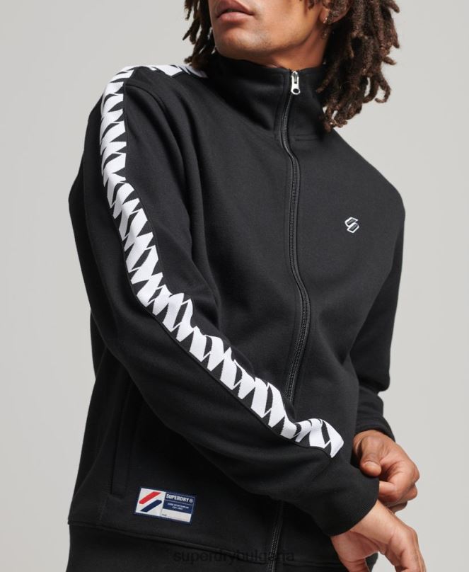 Superdry облекло N00H518 черен мъже горна част на лентата