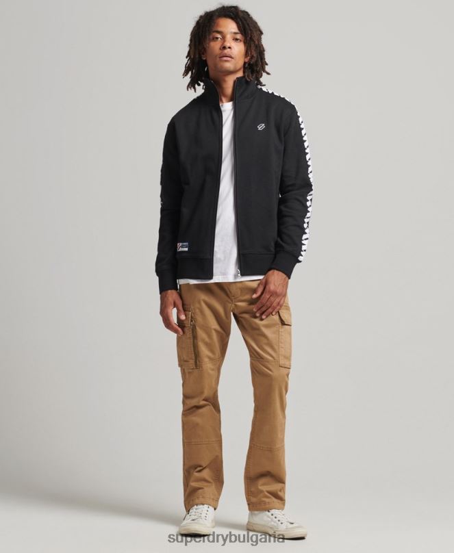 Superdry облекло N00H518 черен мъже горна част на лентата