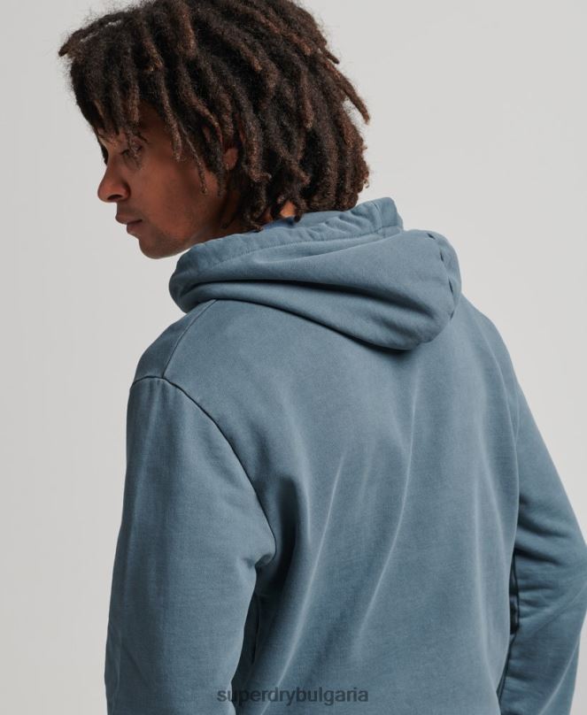Superdry облекло N00H5225 военноморски флот мъже спортна клубна качулка