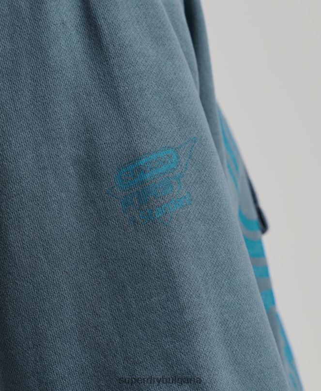 Superdry облекло N00H5225 военноморски флот мъже спортна клубна качулка