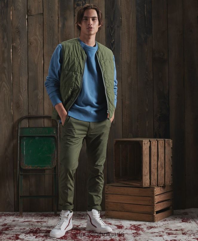 Superdry облекло N00H5234 светло синьо мъже лимитирана серия суитшърт със сух графика