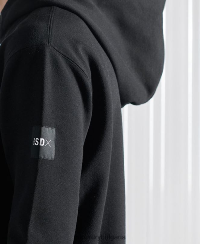 Superdry облекло N00H5237 черен мъже ограничено издание sdx nyc hoodie