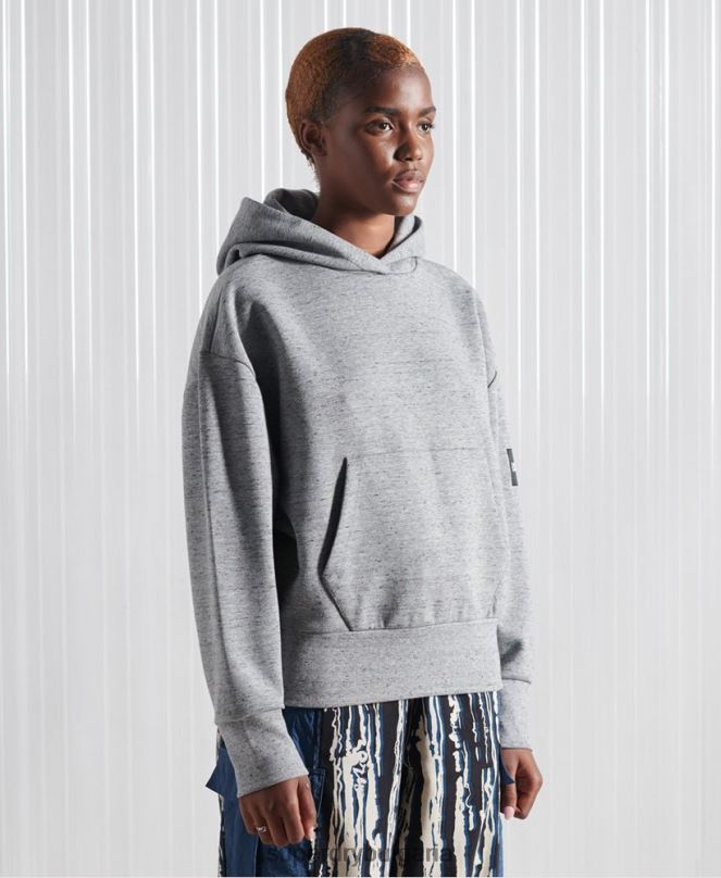 Superdry облекло N00H874 сиво мъже ограничено издание sdx кутия падаща качулка