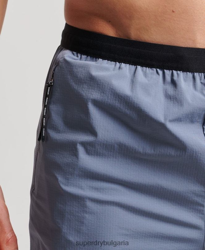 Superdry облекло N00H1408 лилаво мъже влак хибридни шорти