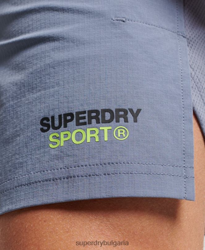 Superdry облекло N00H1408 лилаво мъже влак хибридни шорти