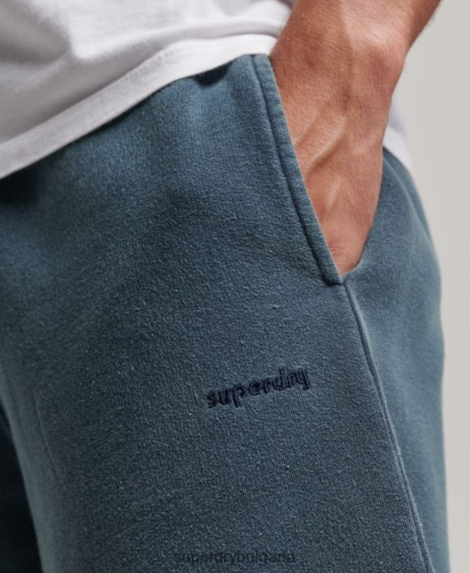 Superdry облекло N00H286 военноморски флот мъже винтидж марки шорти