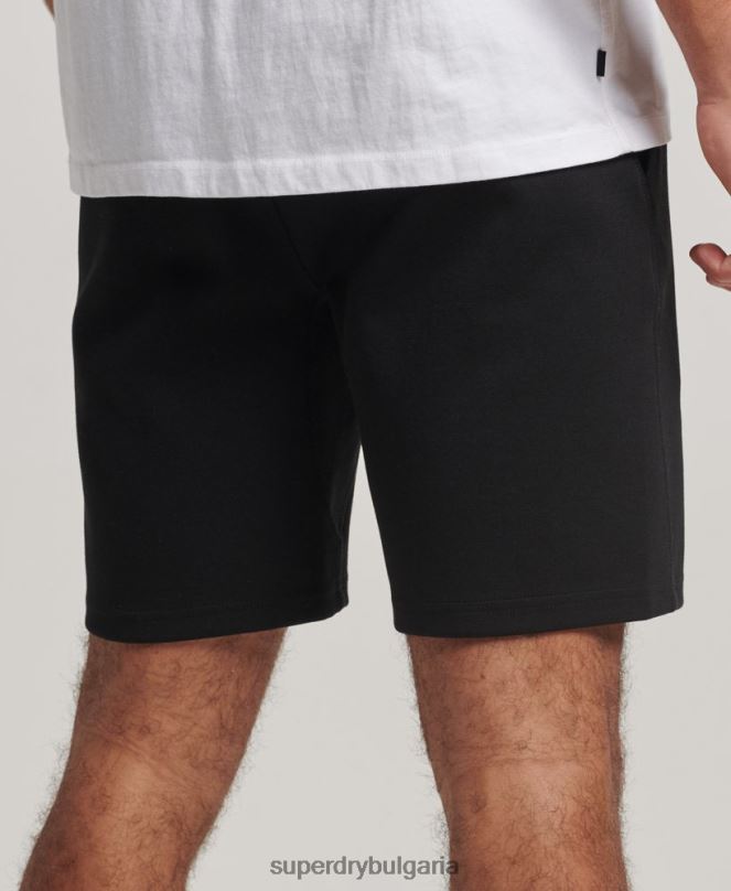 Superdry облекло N00H287 черен мъже технически шорти