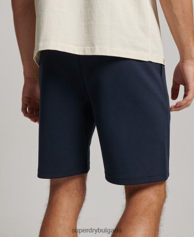 Superdry облекло N00H288 син мъже технически шорти