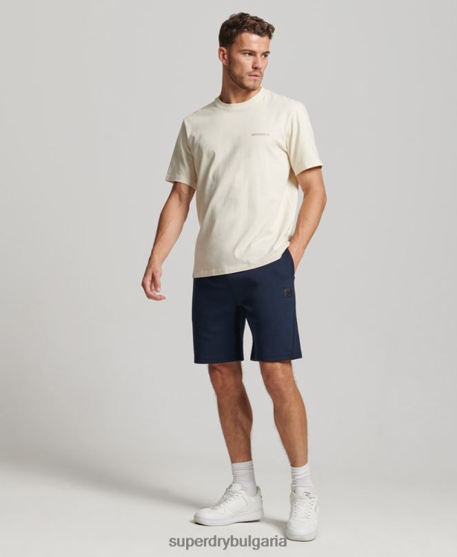 Superdry облекло N00H288 син мъже технически шорти