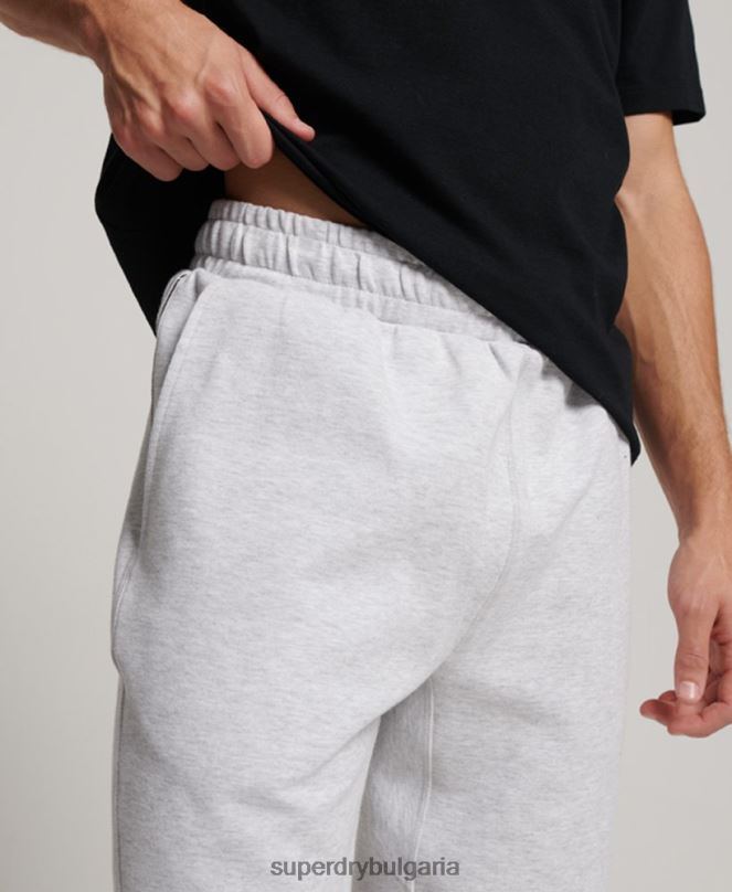 Superdry облекло N00H290 сиво мъже технически шорти