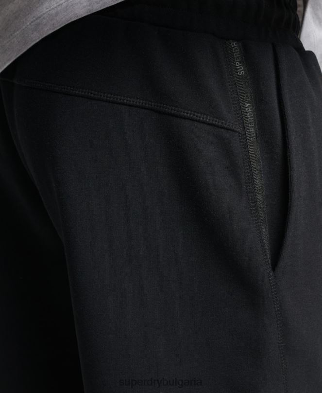 Superdry облекло N00H313 черен мъже код тек шорти