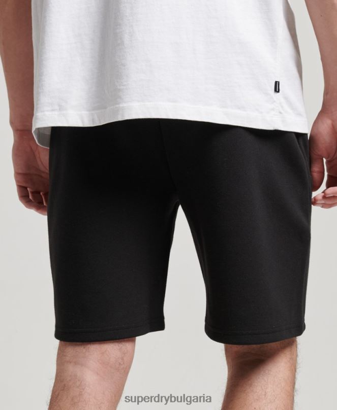 Superdry облекло N00H315 черен мъже гимтек шорти