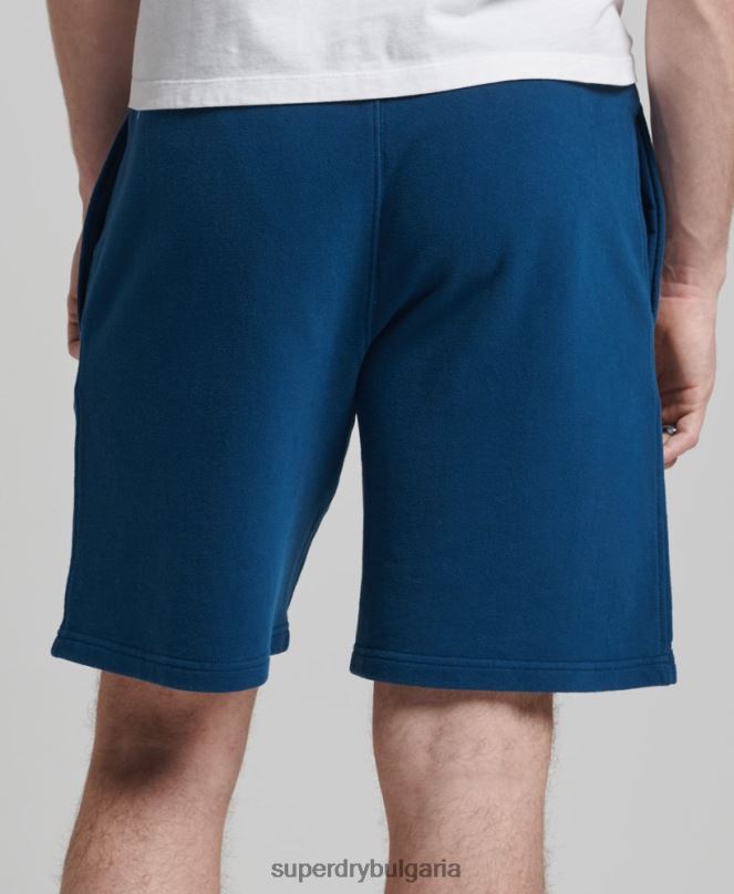 Superdry облекло N00H351 син мъже кодови спортни шорти