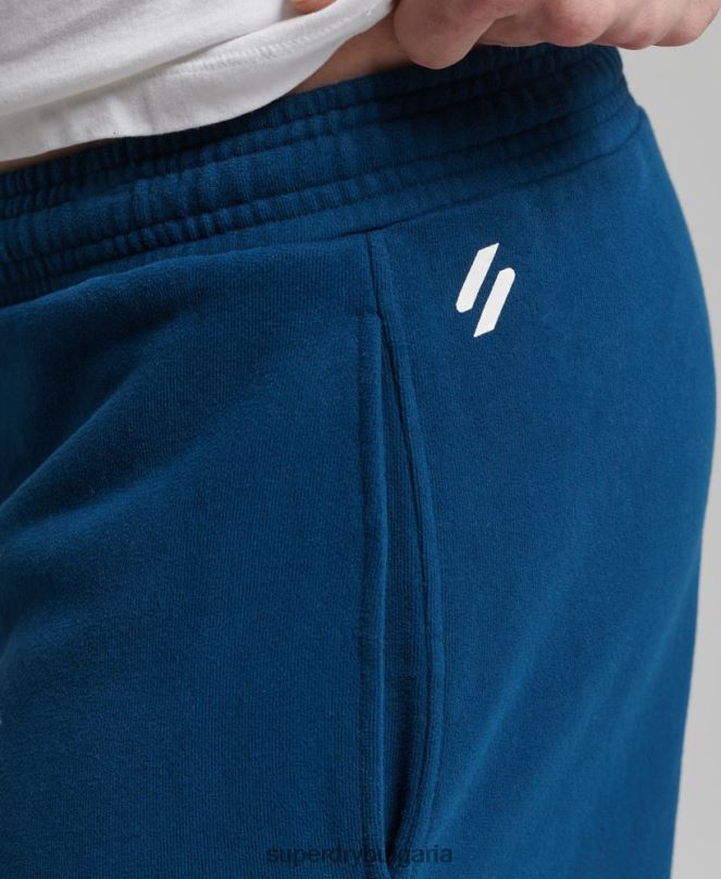 Superdry облекло N00H351 син мъже кодови спортни шорти