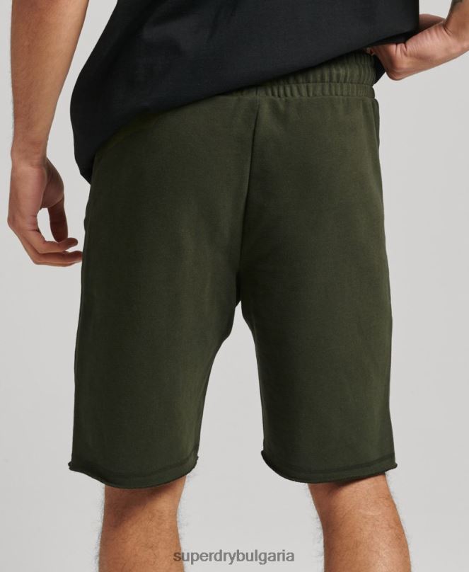Superdry облекло N00H359 каки мъже кодови спортни шорти