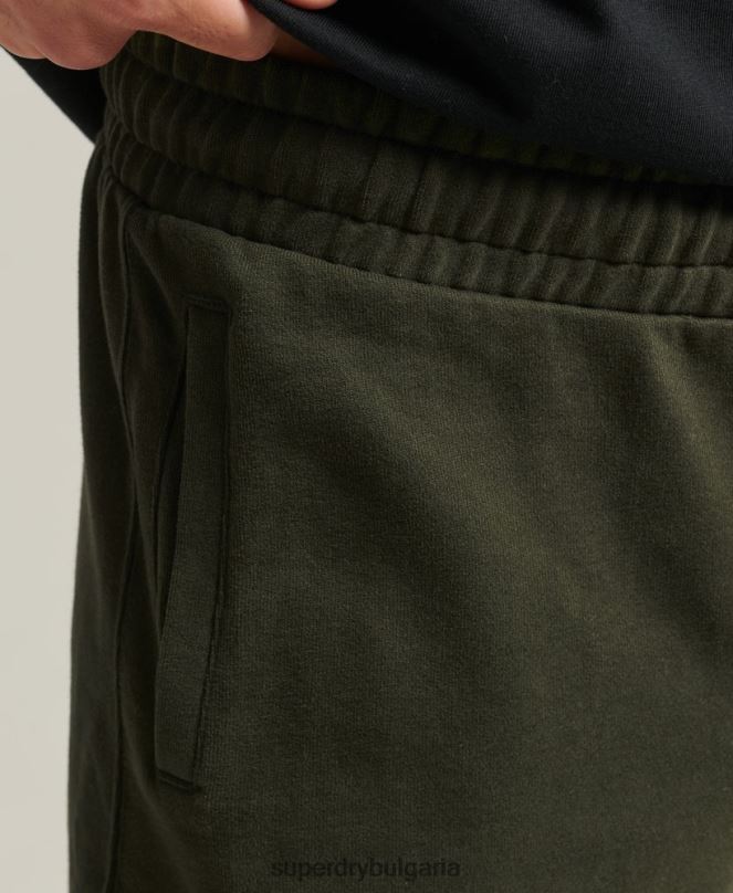 Superdry облекло N00H359 каки мъже кодови спортни шорти