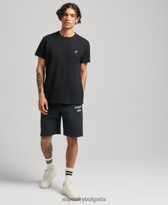 Superdry облекло N00H360 военноморски флот мъже кодови спортни шорти