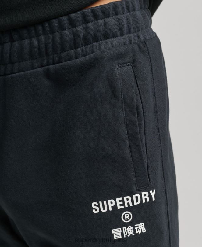Superdry облекло N00H360 военноморски флот мъже кодови спортни шорти