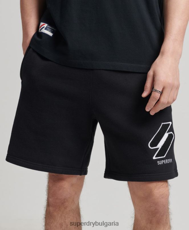 Superdry облекло N00H372 черен мъже код класически суичъри