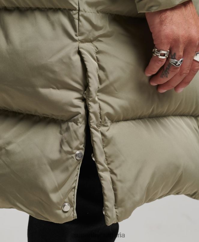 Superdry облекло N00H1037 каки мъже дълга завивка