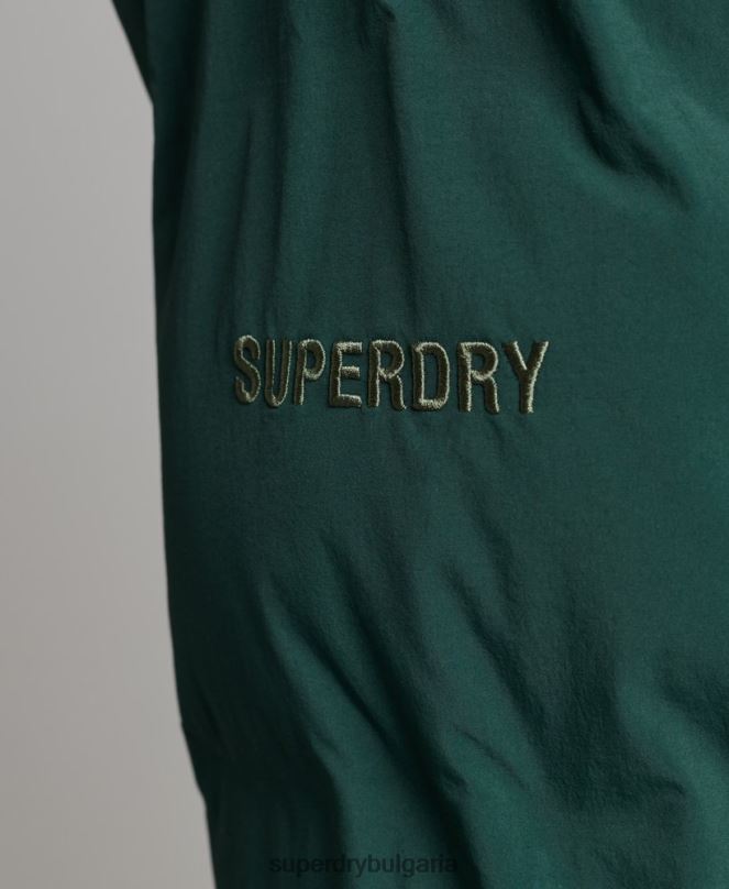 Superdry облекло N00H4543 зелено мъже пухено палто