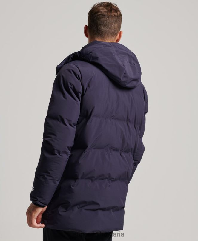 Superdry облекло N00H4589 военноморски флот мъже пухено палто