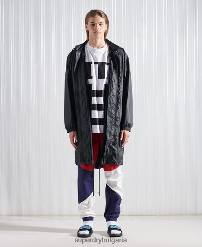 Superdry облекло N00H5552 черен мъже ограничено издание sdx freya парка палто