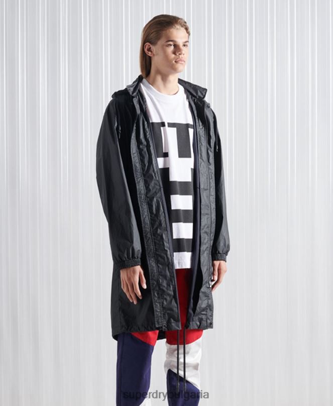 Superdry облекло N00H5552 черен мъже ограничено издание sdx freya парка палто