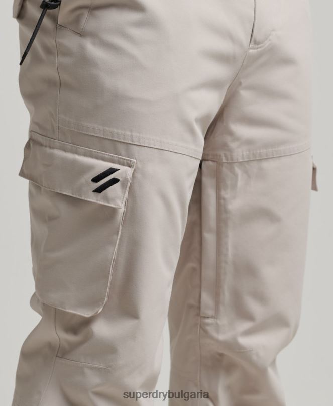 Superdry облекло N00H1371 светло сив мъже ски ultimate спасителни панталони