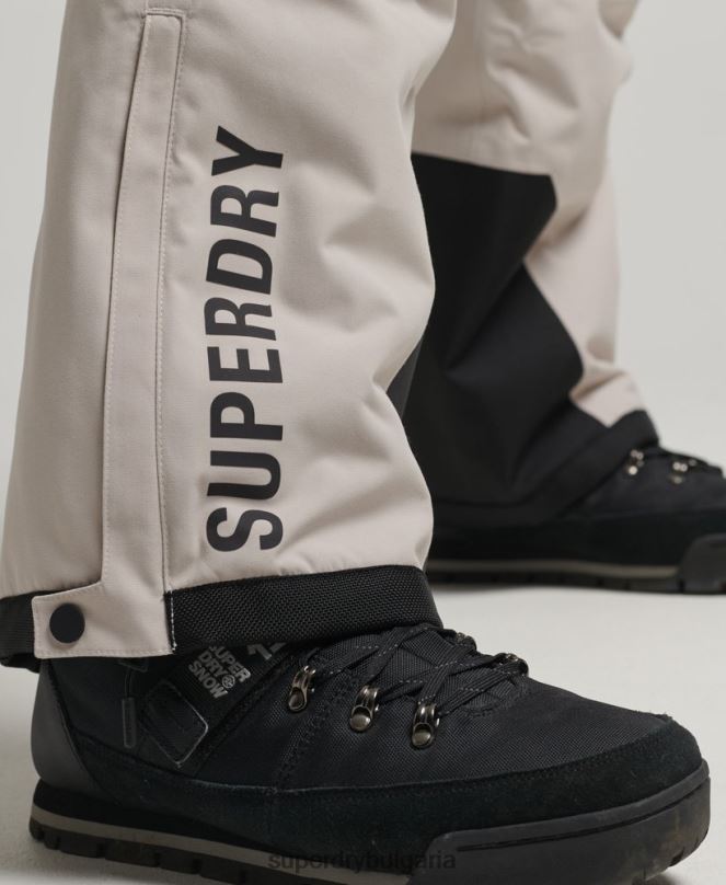 Superdry облекло N00H1371 светло сив мъже ски ultimate спасителни панталони
