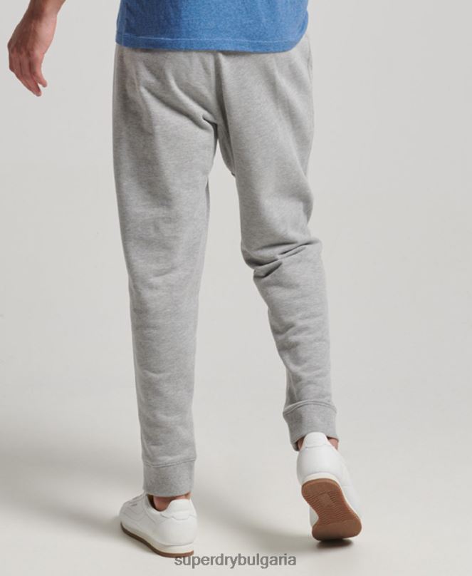 Superdry облекло N00H6361 сиво мъже код основни спортни джогинг