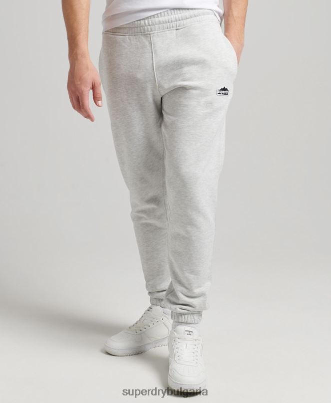 Superdry облекло N00H6373 светло сив мъже ретро маратонки за терен от 90-те