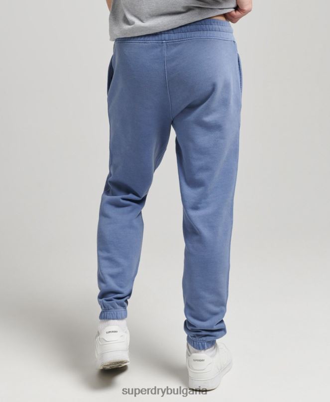 Superdry облекло N00H6374 военноморски флот мъже ретро маратонки за терен от 90-те